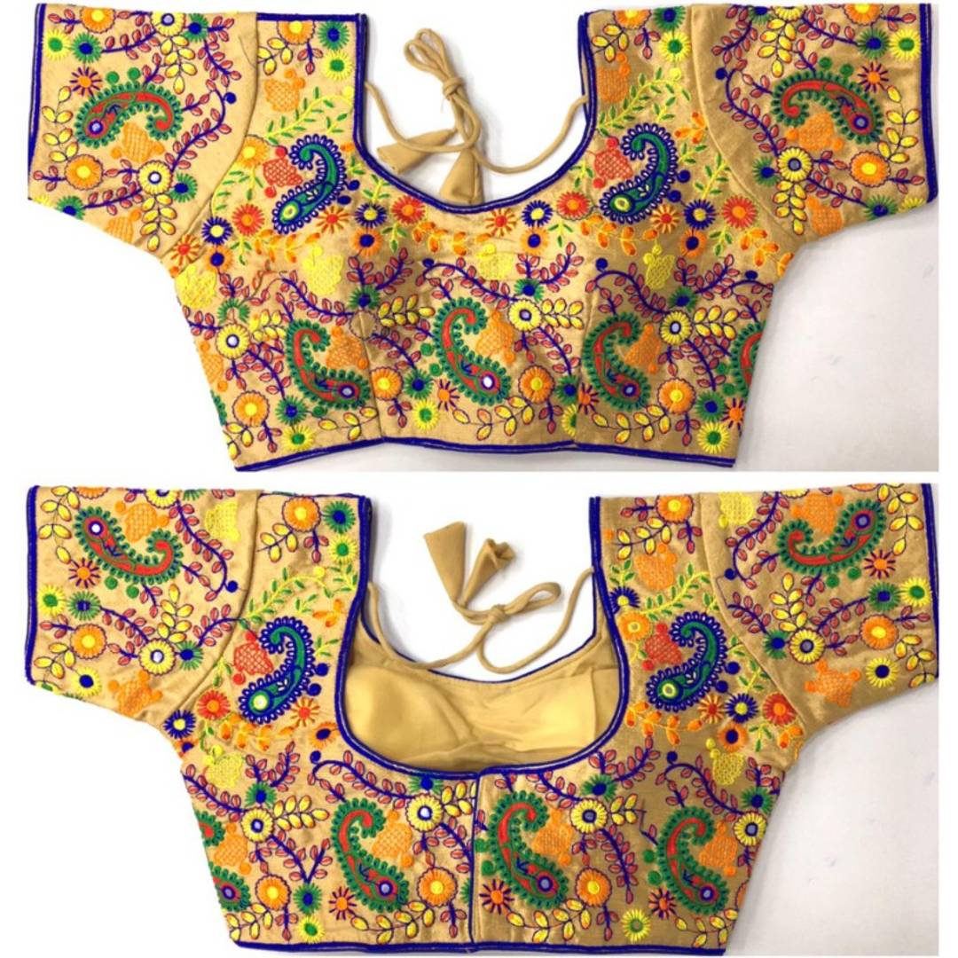 Latest Attractive Silk Stitched Blouse for Women